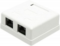 Розетка двойная RJ-45 внешняя Розетка двойная RJ-45 внешняя